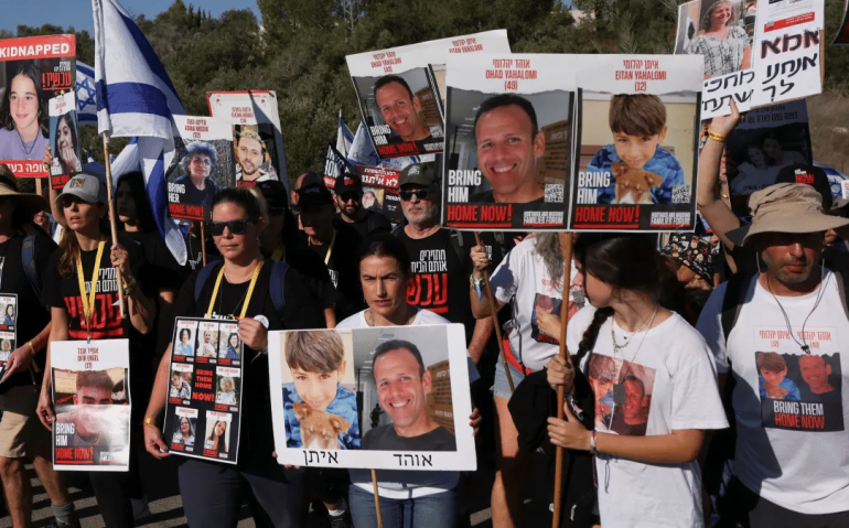 Manifestação em Israel