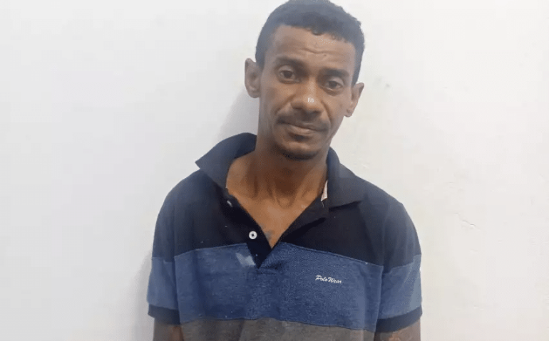 Marcelo Pereira da Costa, foi preso na rua São Paulo (reprodução: PC)