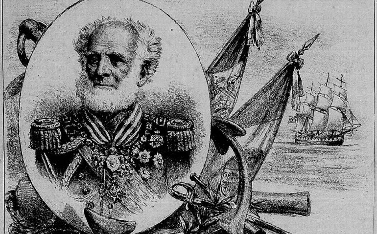Homenagem póstuma ao Marquês de Tamandaré
(Revista Dom Quixote)