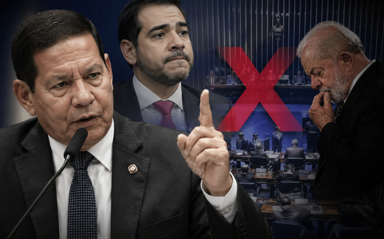 Para Mourão, governo Lula acabou após rejeição de Messias pelo Senado(Imagem ilustrativa, gerada por IA)