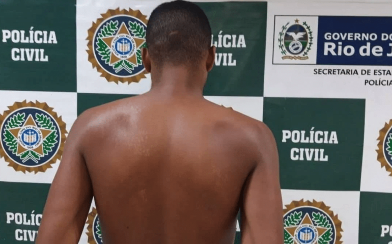 Suspeito foi preso na tarde desta terça-feira em Mesquita
Polícia Civil / Divulgação