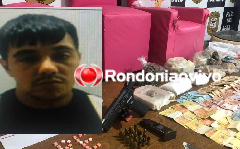 Militar reformado preso por tráfico em Porto Velho