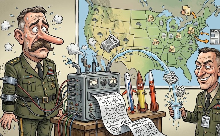 Militares americanos são submetidos ao detector de mentiras