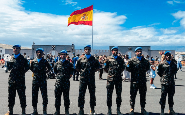 Militares brasileiros para missão no Líbano