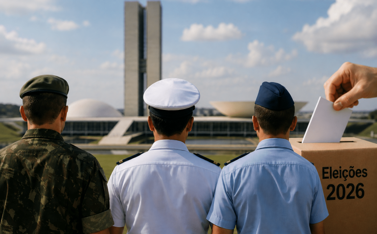 Militares da ativa nas eleições 2026