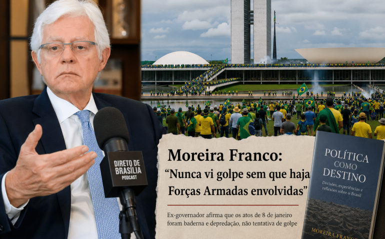 Moreira Franco fala do 'golpe'