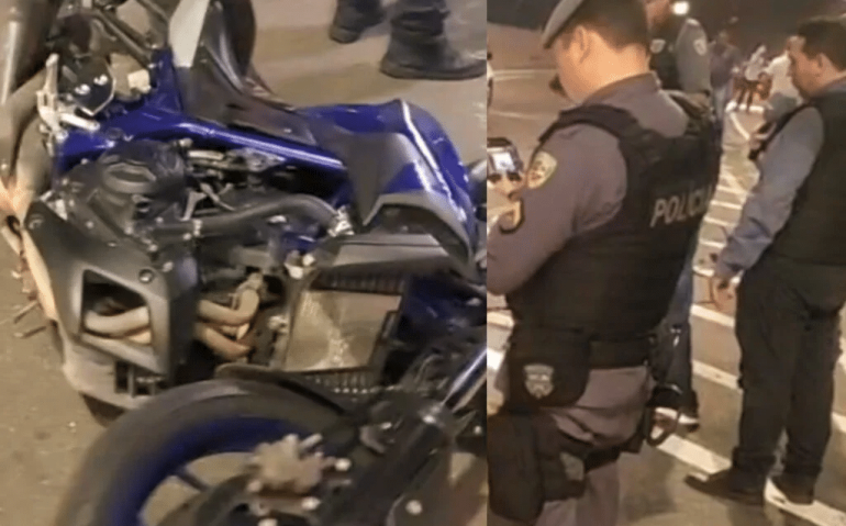 Moto sargento morto acidente em Manaus