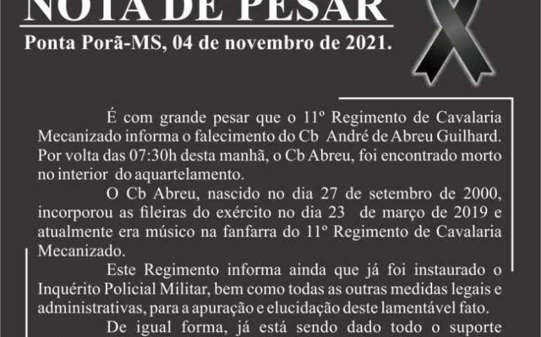 NOTA EB CB MORTO PONTA PORÃ