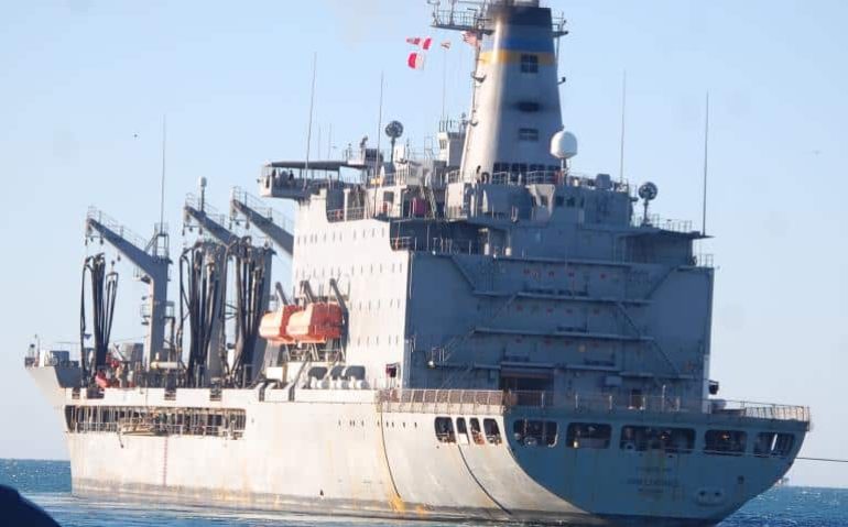 USNS John Lenthall (Imagem: Vesselfinder)