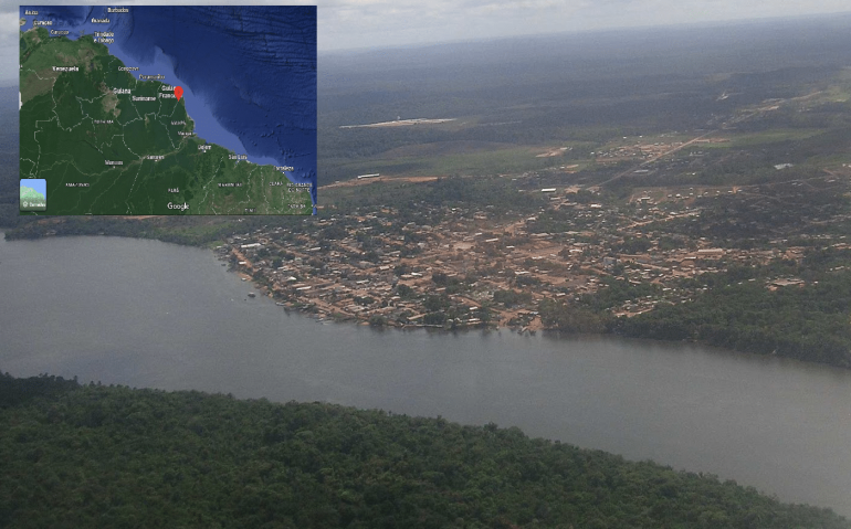 OIAPOQUE FOTO E MAPA