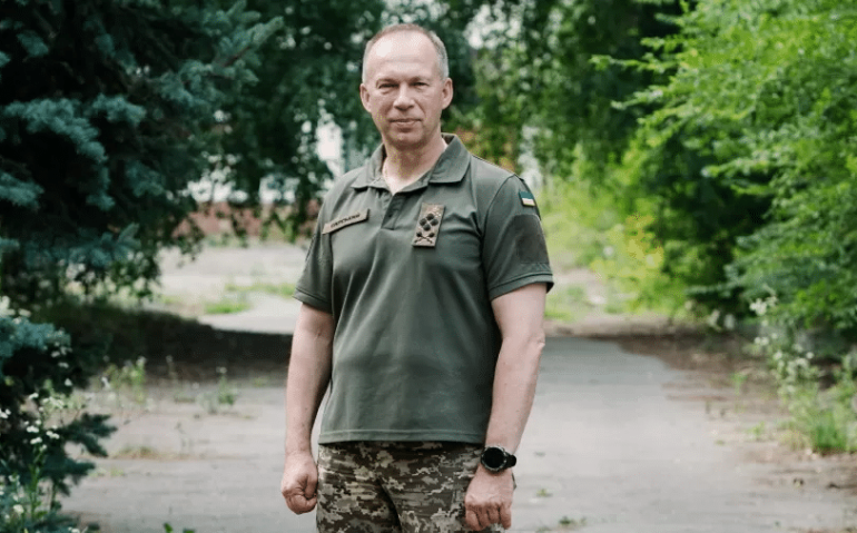 Oleksandr Syrskyi assumiu o comando militar da Ucrânia
Imagem: Getty Images