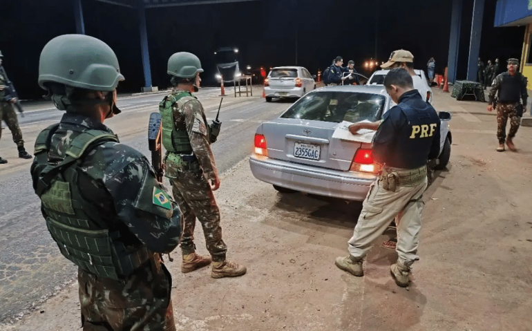 Exército faz operação na fronteira de MT contra crimes e danos ambientais. (Foto: Reprodução)