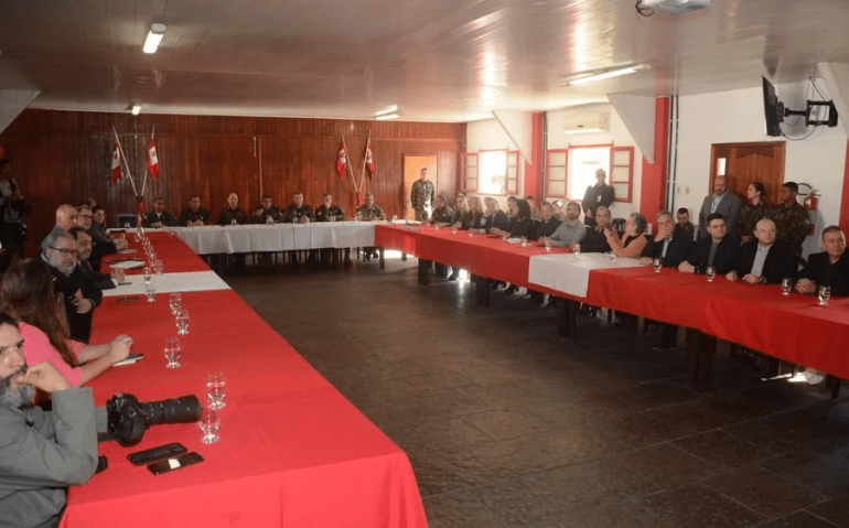 Coletiva de Imprensa do Exército Brasileiro sobre a Operação Taquari II = 
Ricardo Giusti