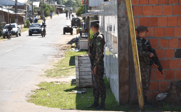 Operação aconteceu no município de Feijó - Imagem: Comando de Fronteira do Juruá/61º BIS