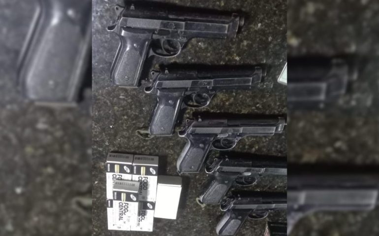 PISTOLAS RECUPERADAS EM CASCAVEL