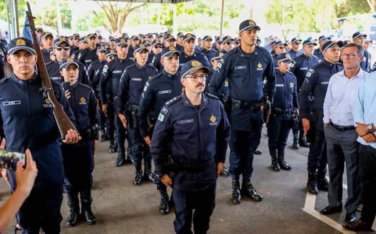 Corporação da Polícia Militar no DF. (Foto: Renato Alves/Agência Brasília).