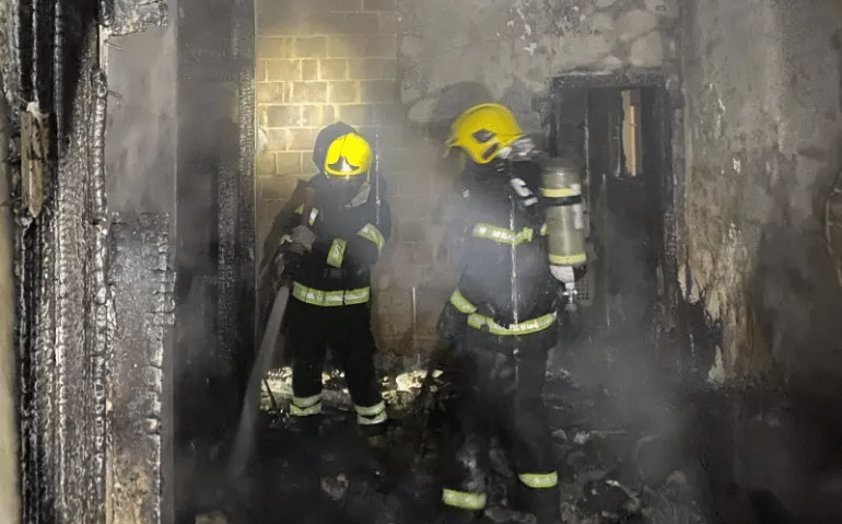 PNR INCENDIADO EM BLUMENAU