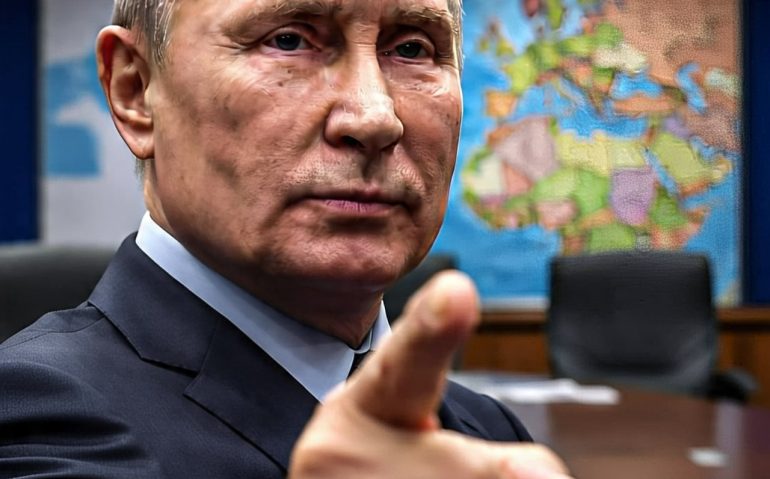 PUTIN AMEAÇANDO A EUROPA