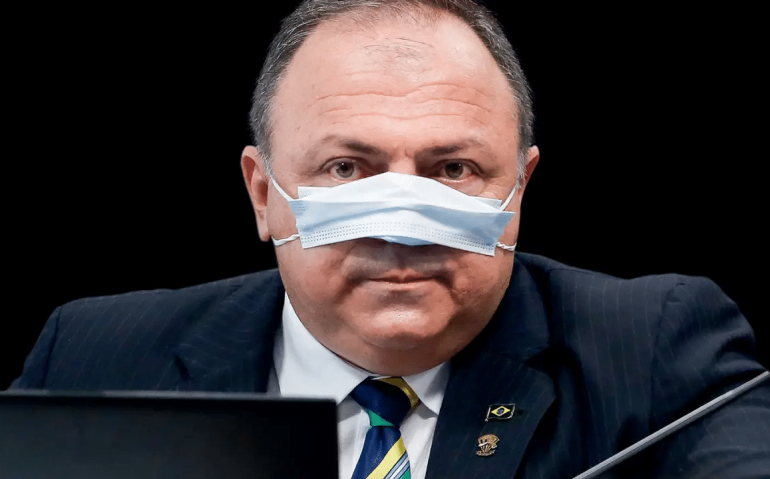 Eduardo Pazuello, ex-ministro da Saúde: no encalço do TCU Sergio Lima/AFP