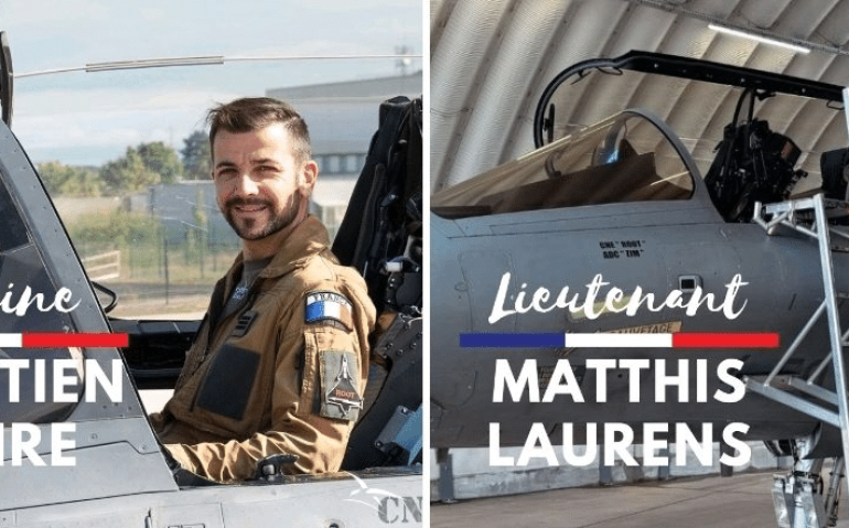 Pilotos franceses mortos em choque da caças Rafale