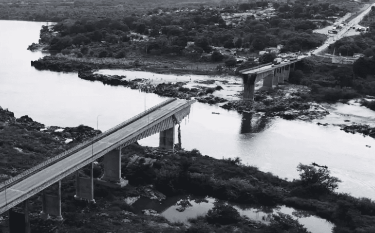 Cheia do rio pode dificultar as buscas | Foto: Prefeitura de Estreito/ Divulgação