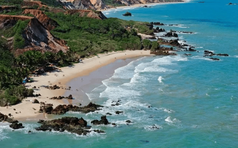 Praia de Coqueirinho, no município de Conde | Foto: Divulgação