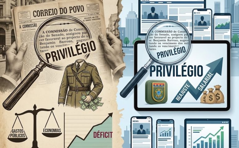 "Privilégios dos militares" - 1926/2026 - tema é recorrente há mais de um século