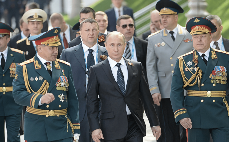 Putin e generais