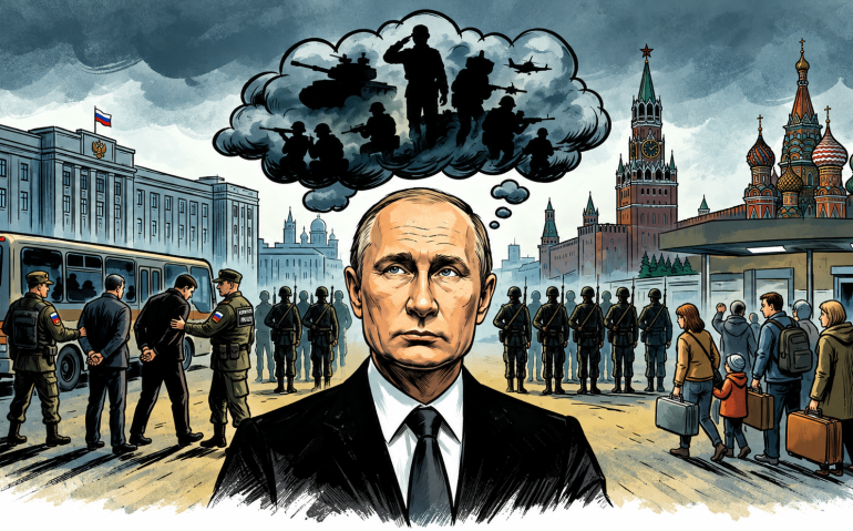 Putin gera temor de nova mobilização na Rússia