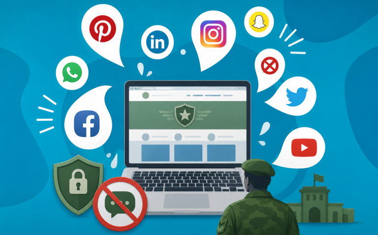 Exército impõe restrições a publicação de militares em redes sociais (Imagem ilustrativa, gerada por IA)
