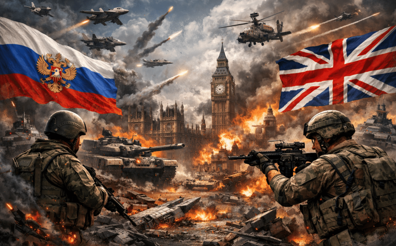Rússia x Grã Bretanha