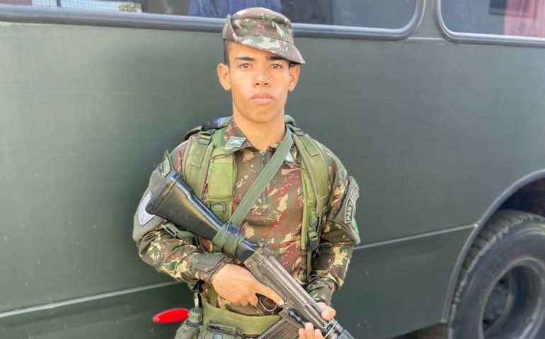 O afogamento do militar Cristian Gabriel Campos de Oliveira (22 anos), ocorreu na tarde deste sábado (10).