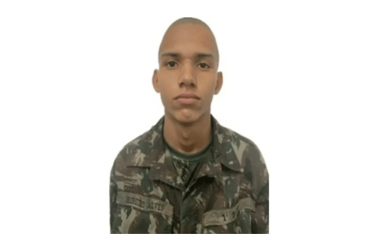 Khaleby Ribeiro teve a morte confirmada na noite da última segunda-feira (19) — Foto: Reprodução/Exército Brasileiro