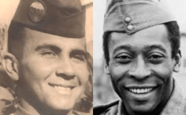 Sargento Pincel e Pelé