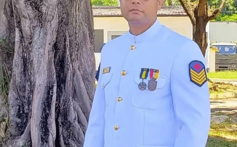 O sargento da Marinha foi encontrado morto na noite desta quarta-feira
Reprodução
