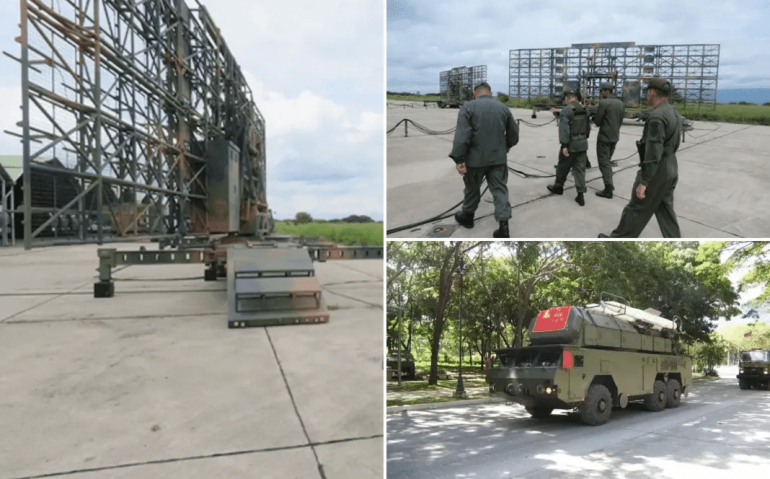 Sistema de defesa antiaérea da Venezuela (Reprodução: Zona Militar)