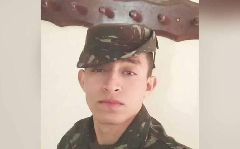 Soldado Breno Rogério da Silva, morto após acidente de moto em Amabai