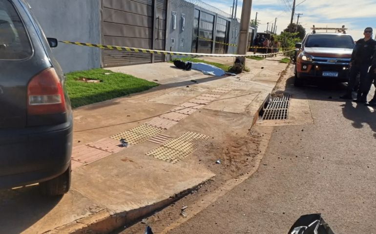 Soldado atropelado em Campo Grande