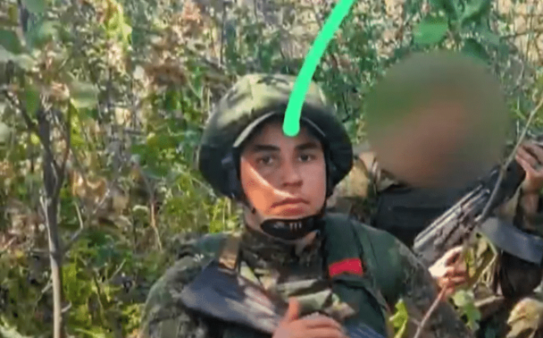 Soldado brasileiro servindo na Rússia