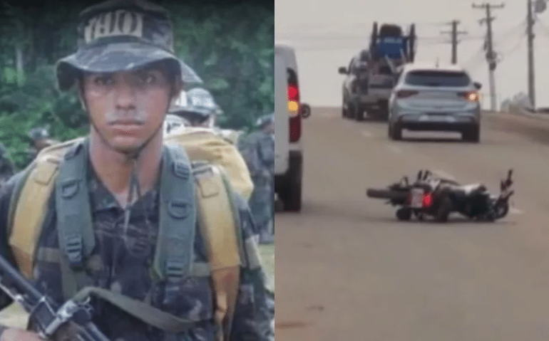 Soldado do Exército atropelado em Marabá
