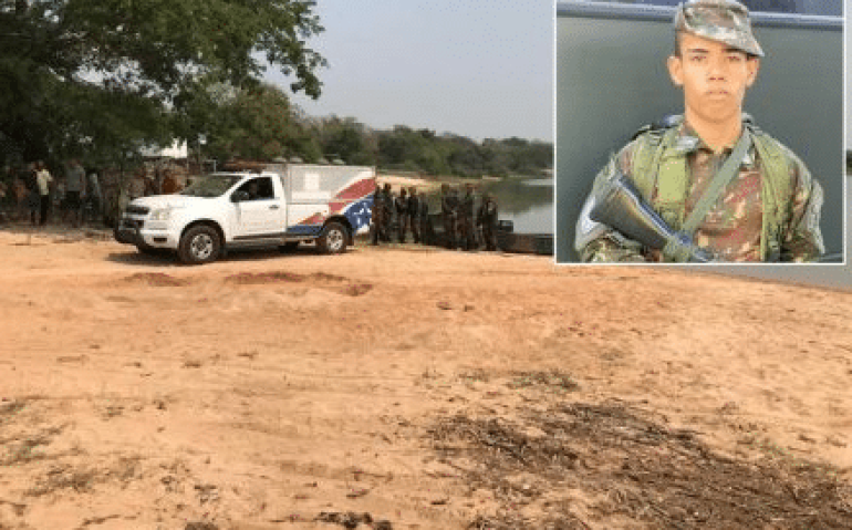 Gabriel foi encontrado na tarde de domingo no Rio Paraguai