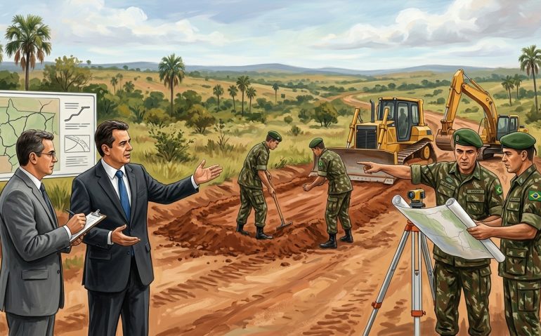 TCE quer Exército construindo estradas no MT