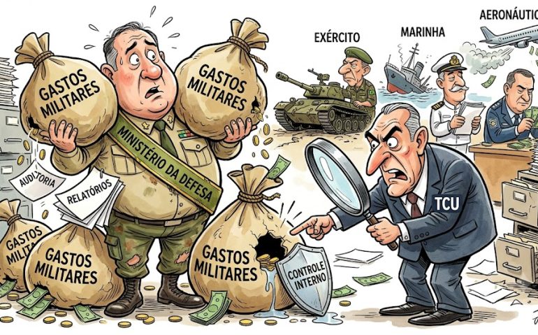 TCU aponta falhas no controle dos gastos militares