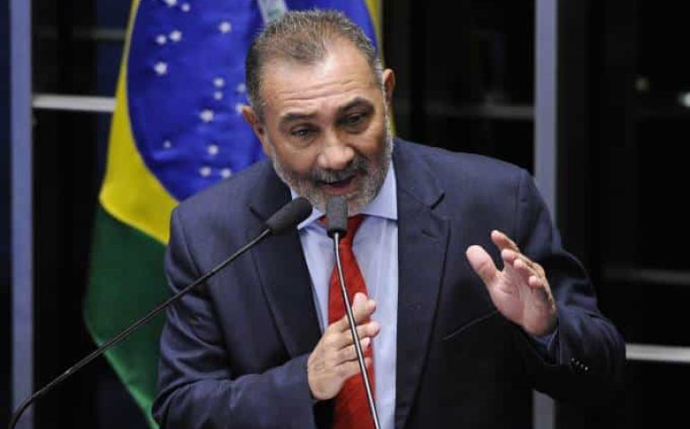 O senador Telmário Mota (Pedro França/Ag. Senado)