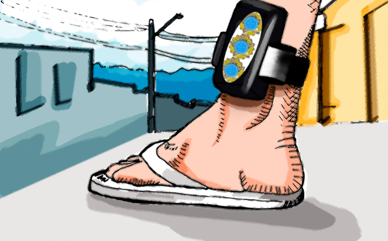 TORNOZELEIRA ELETRÔNICA