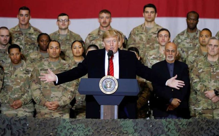 A reportagem pode significar um problema para Trump, que precisa de um apoio expressivo dos militares para se reeleger. Foto: Tom Brenner/REUTERS