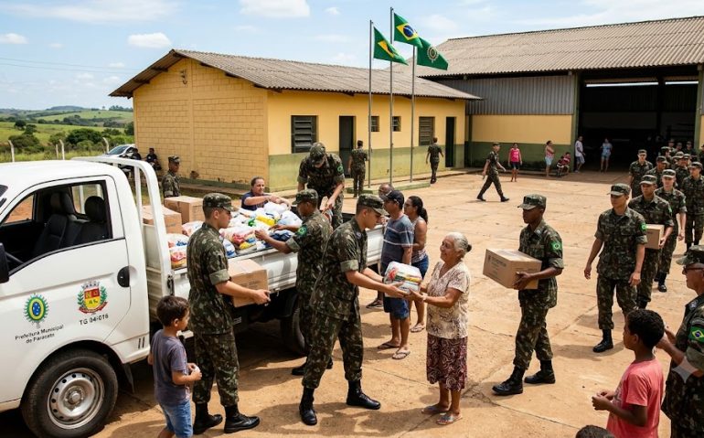 Tiro de Guerra em ação