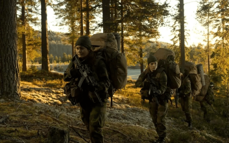 Jegertroppen, esquadrão de elite de mulheres do Exército da Noruega / Vegard Breie/ Exército da Noruega