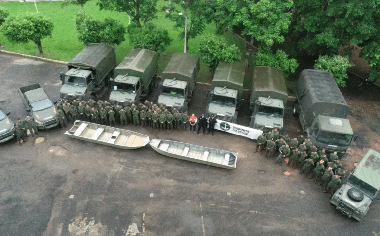 Militares da Marinha do Brasil (Forças Armadas/Divulgação)