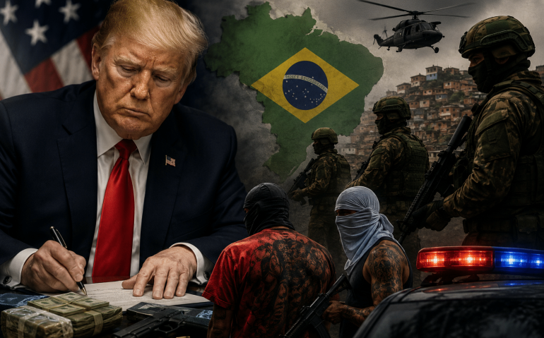 Trump classifica PCC e CV como organizações terroristas